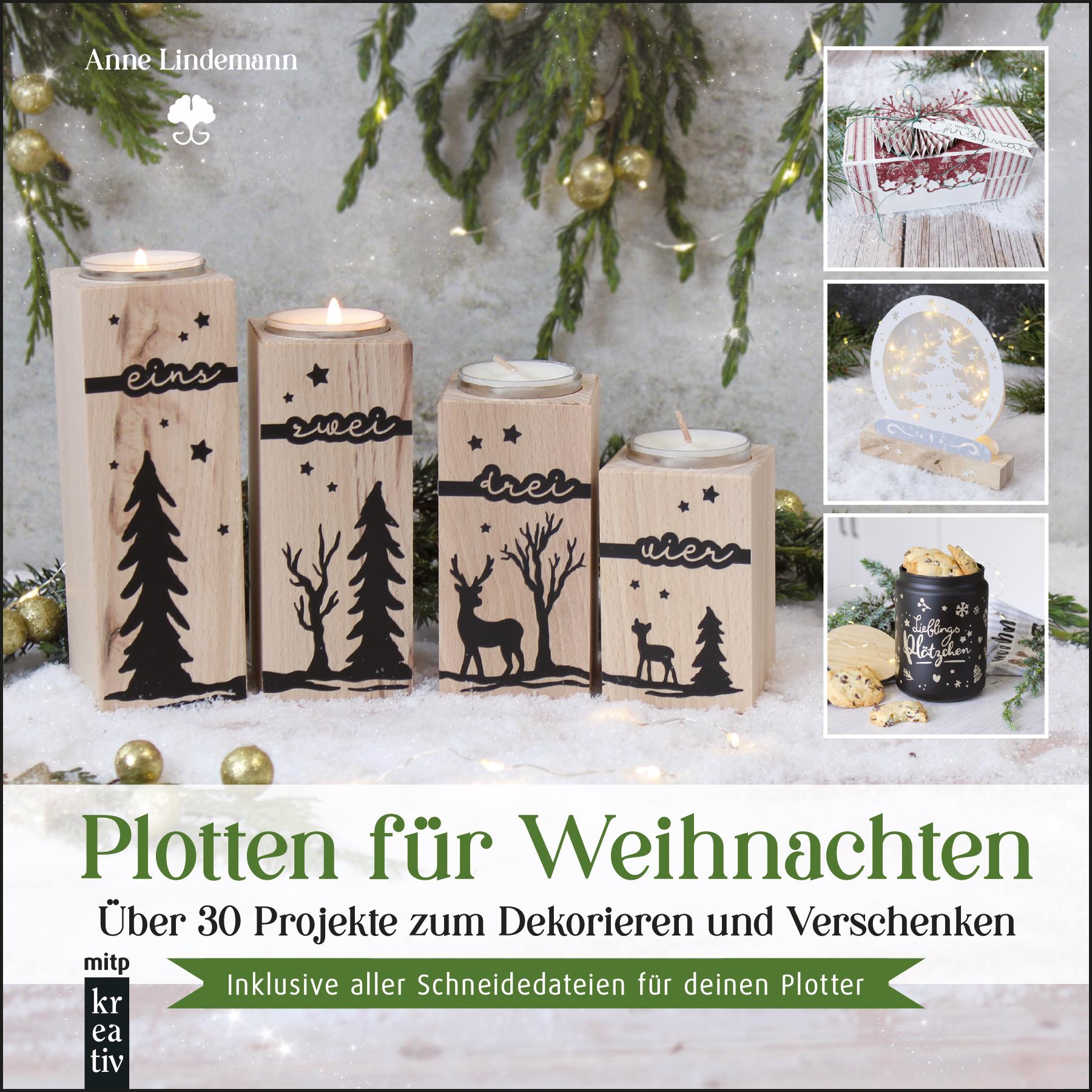 Vorderes Coverbild Plotten für Weihnachten