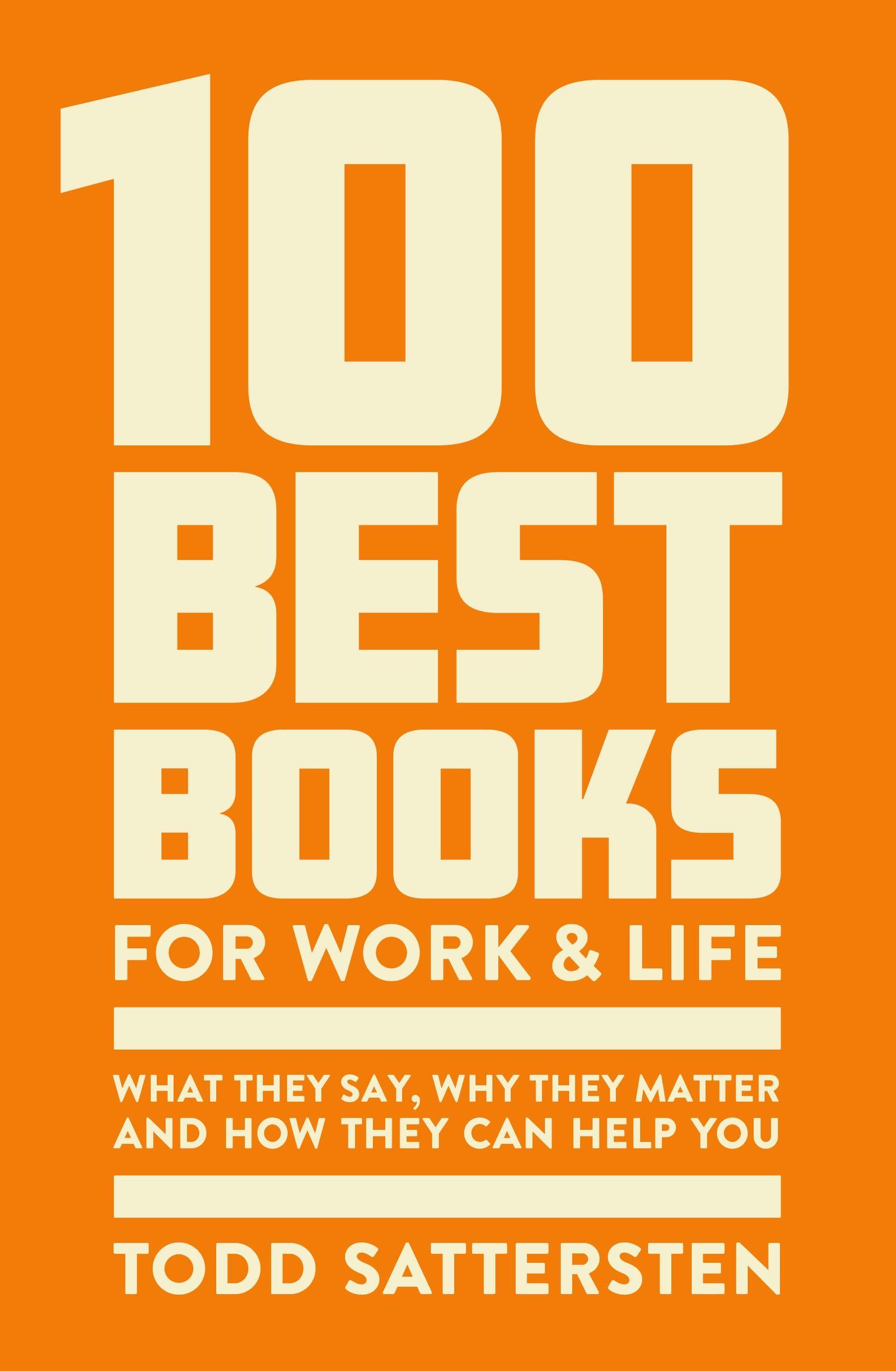 Vorderes Coverbild 100 Best Books for Work and Life