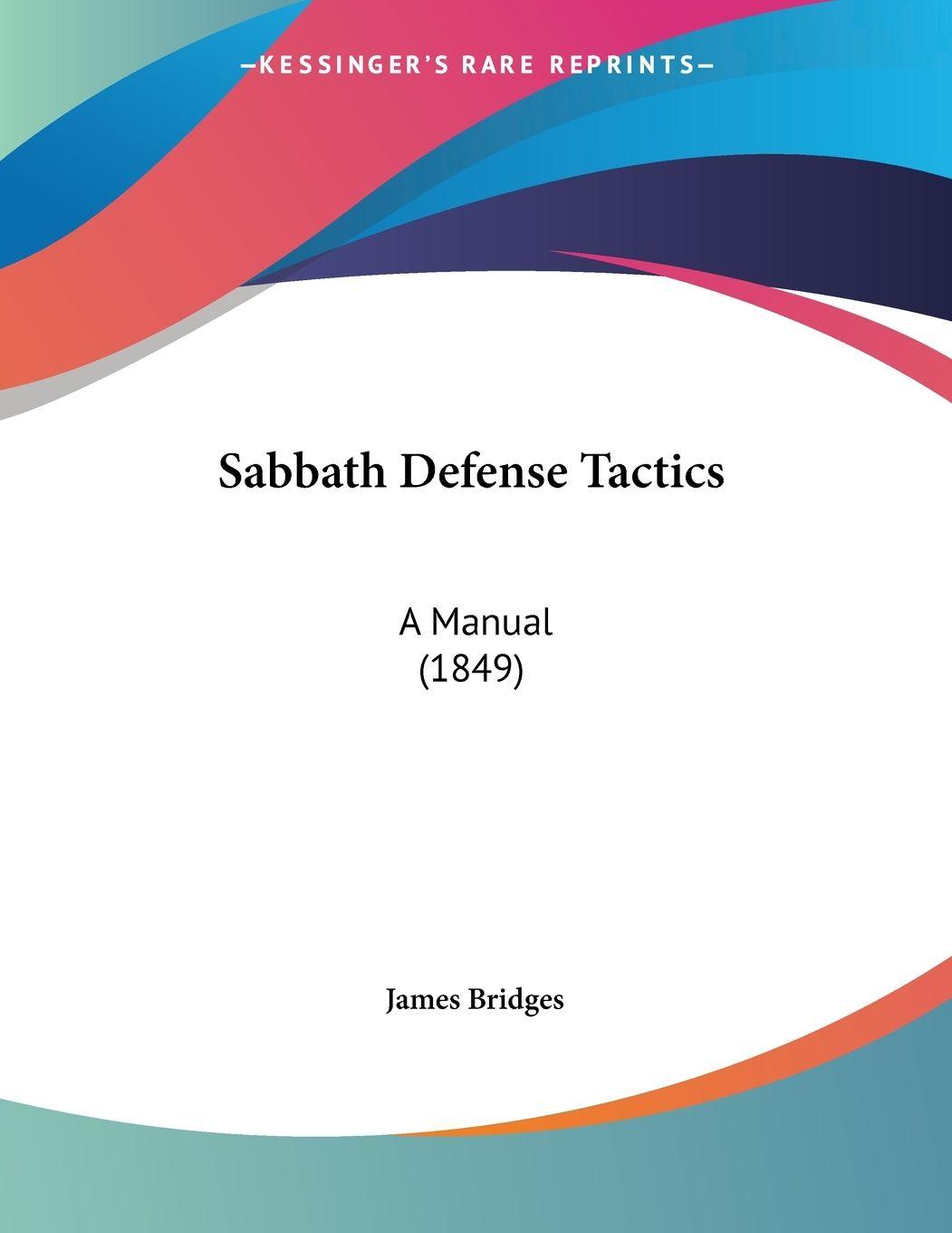 Vorderes Coverbild Sabbath Defense Tactics
