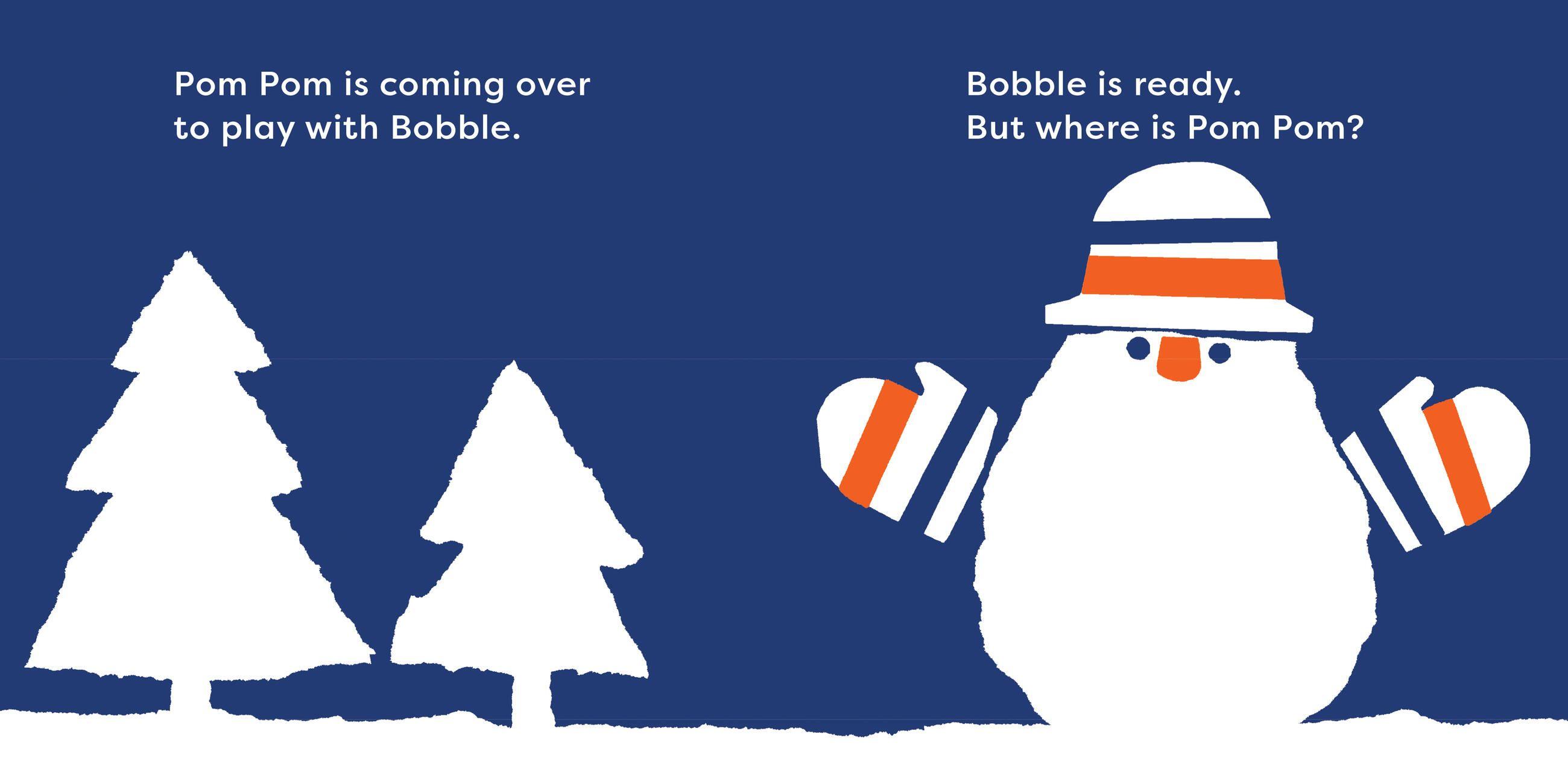 Beispielinhalt (Bild) Bobble and Pom Pom: The Surprise