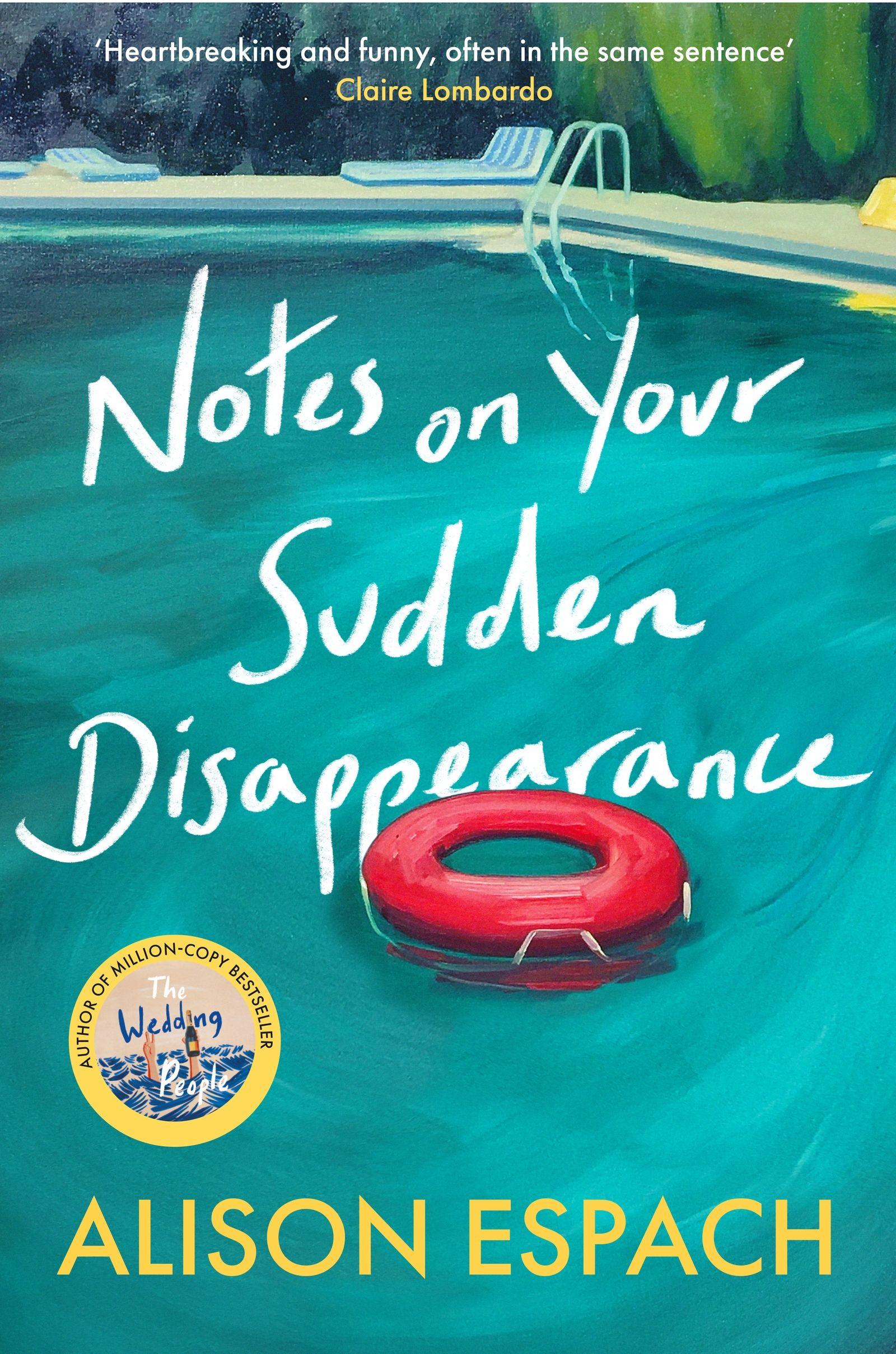 Vorderes Coverbild Notes on Your Sudden Disappearance