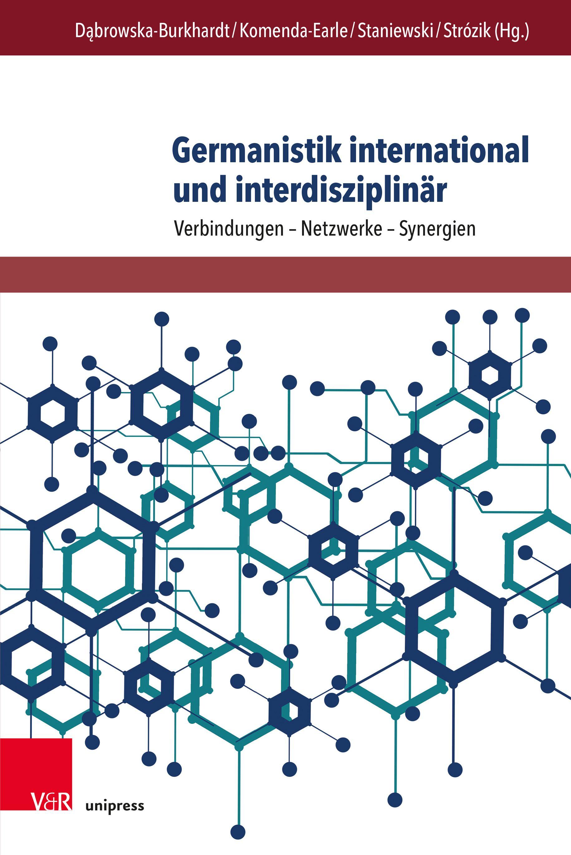Vorderes Coverbild Germanistik international und interdisziplinär