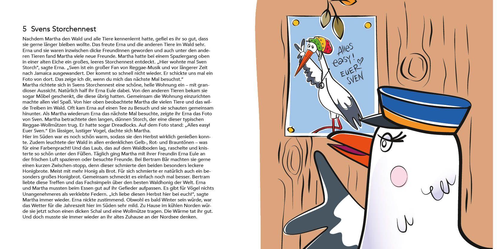 Beispielinhalt (Bild) Weihnachten mit Martha Möwe