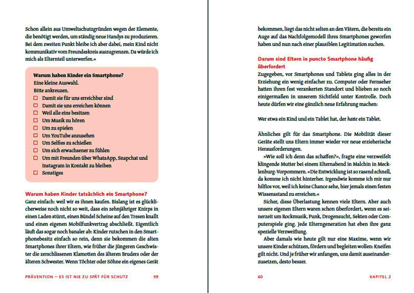Beispielinhalt (Bild) Jetzt pack doch mal das Handy weg!