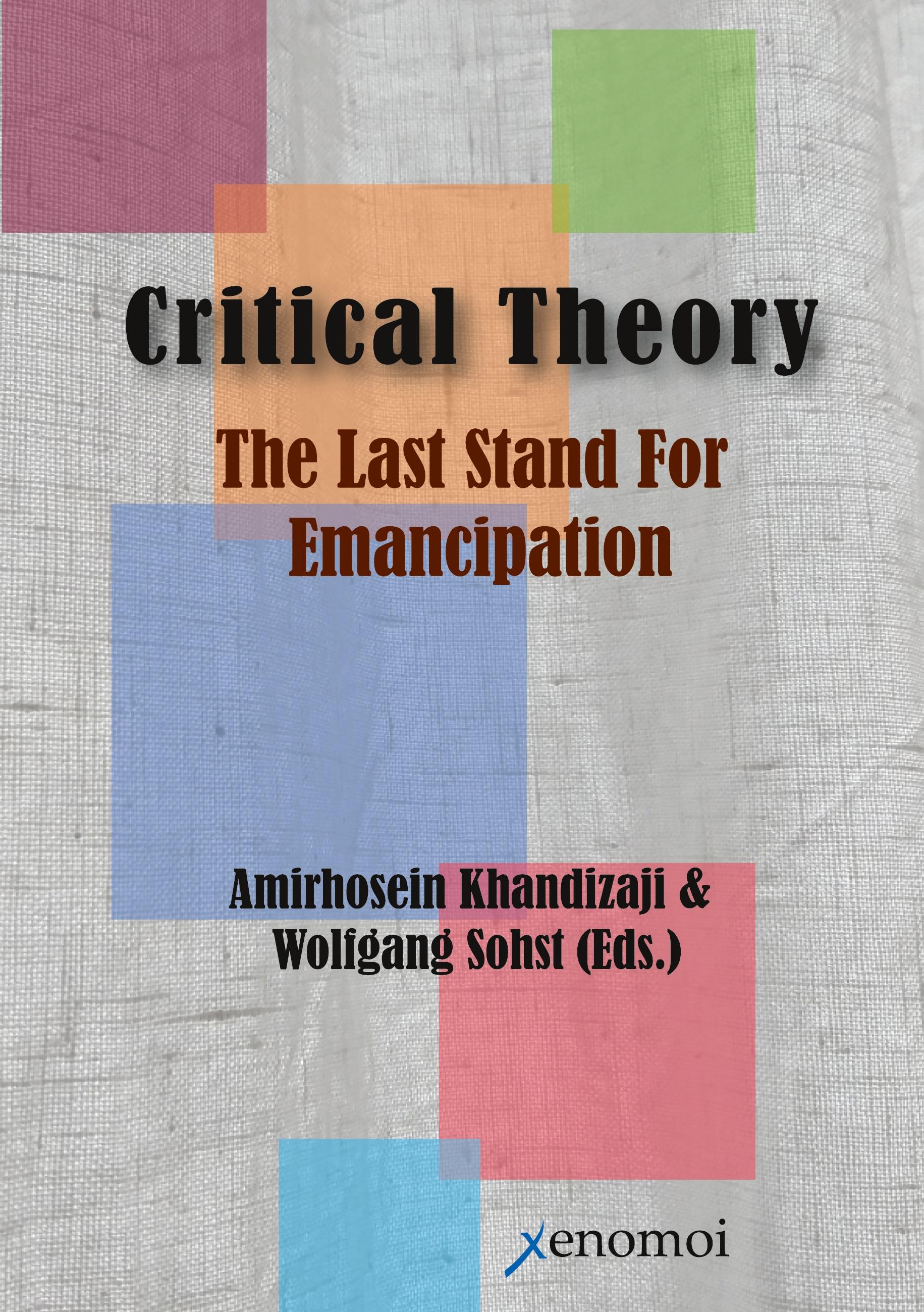 Vorderes Coverbild Critical Theory