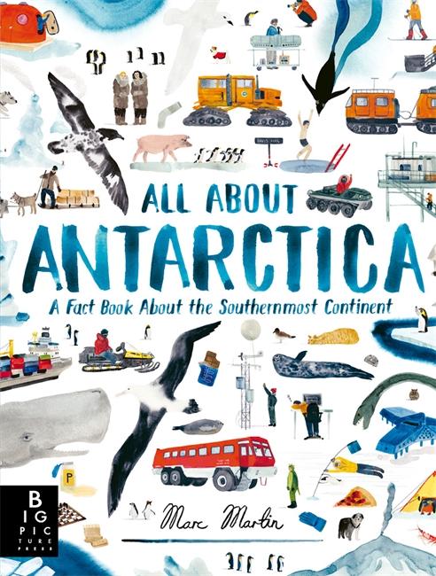 Vorderes Coverbild All About Antarctica