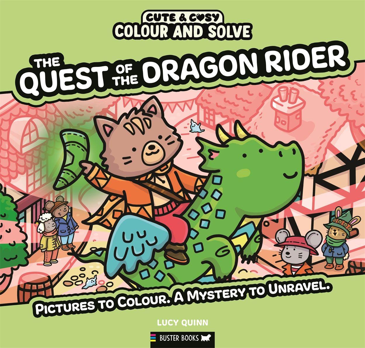Vorderes Coverbild Colour and Solve: The Quest of the Dragon Rider
