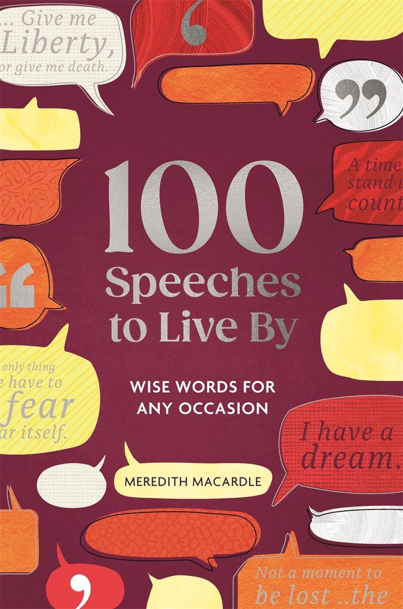 Vorderes Coverbild 100 Speeches to Live By