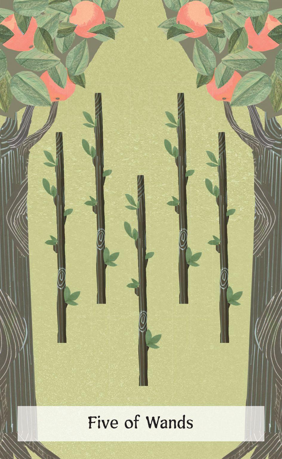 Beispielinhalt (Bild) The Green Witchery Tarot Deck