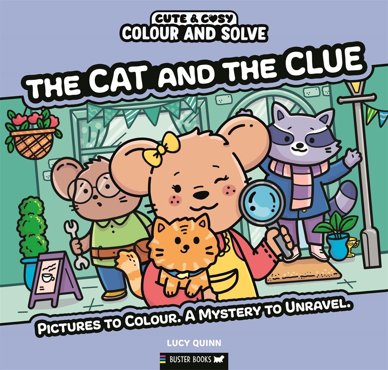 Vorderes Coverbild Colour and Solve: The Cat and the Clue