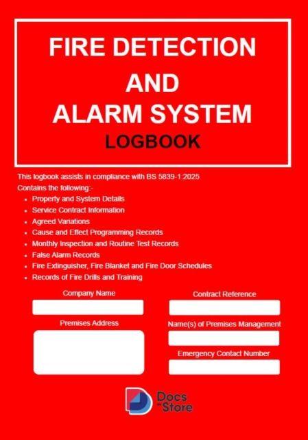Vorderes Coverbild Fire Detection and Alarm System Logbook