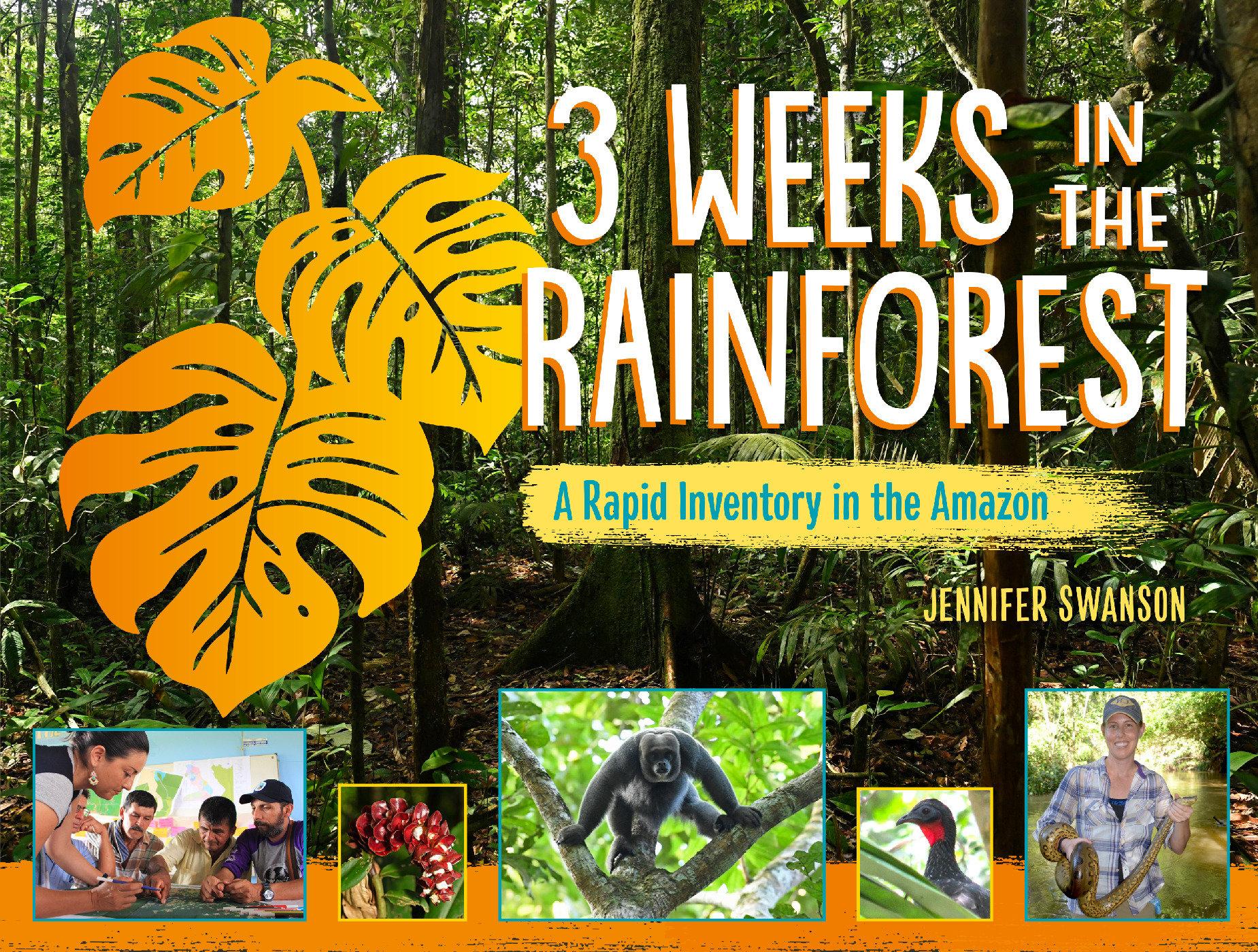 Vorderes Coverbild 3 Weeks in the Rainforest