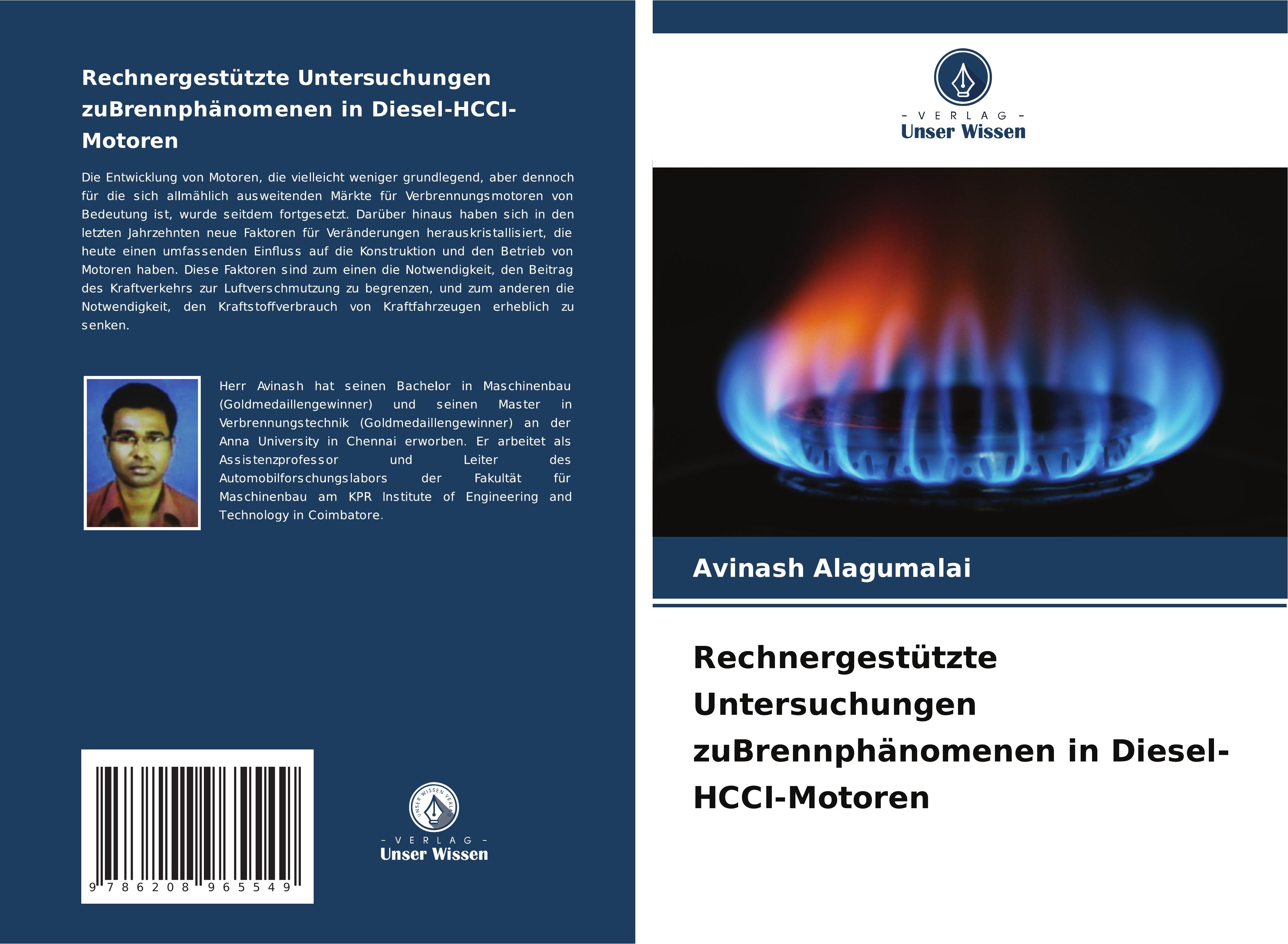Vorderes Coverbild Rechnergestützte Untersuchungen zuBrennphänomenen in Diesel-HCCI-Motoren