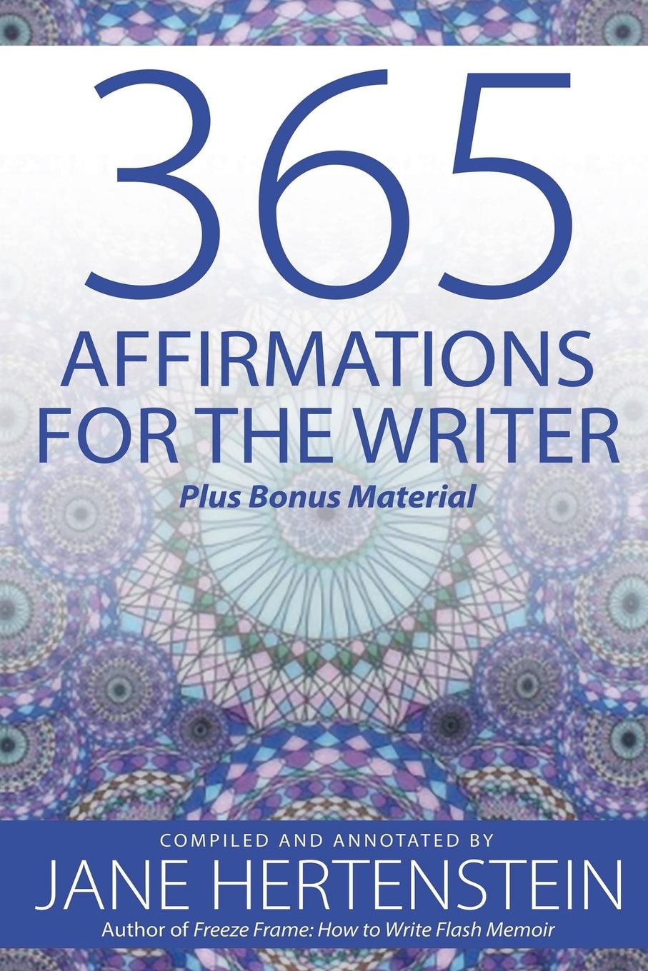 Vorderes Coverbild 365 Affirmations for the Writer