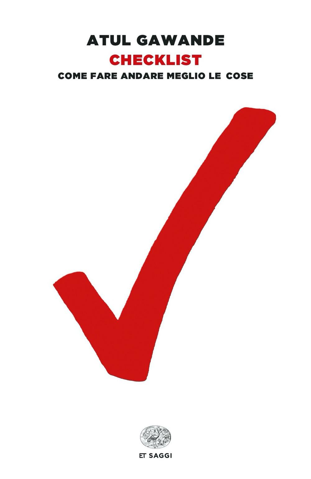 Vorderes Coverbild Checklist. Come fare andare meglio le cose