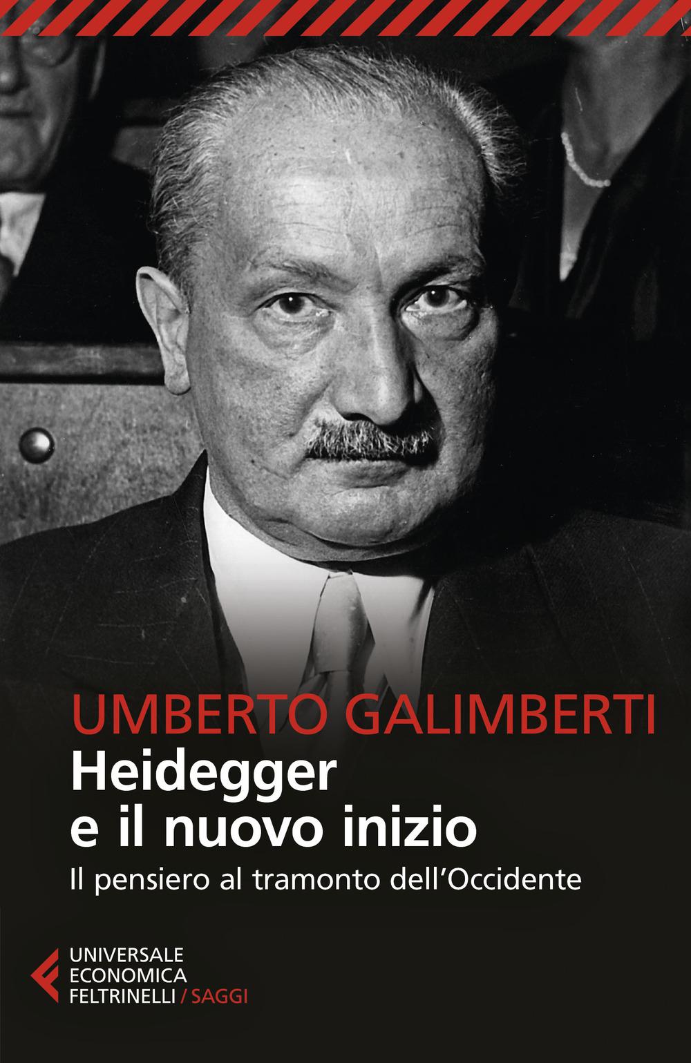 Vorderes Coverbild Heidegger e il nuovo inizio. Il pensiero al tramonto dell'Occidente