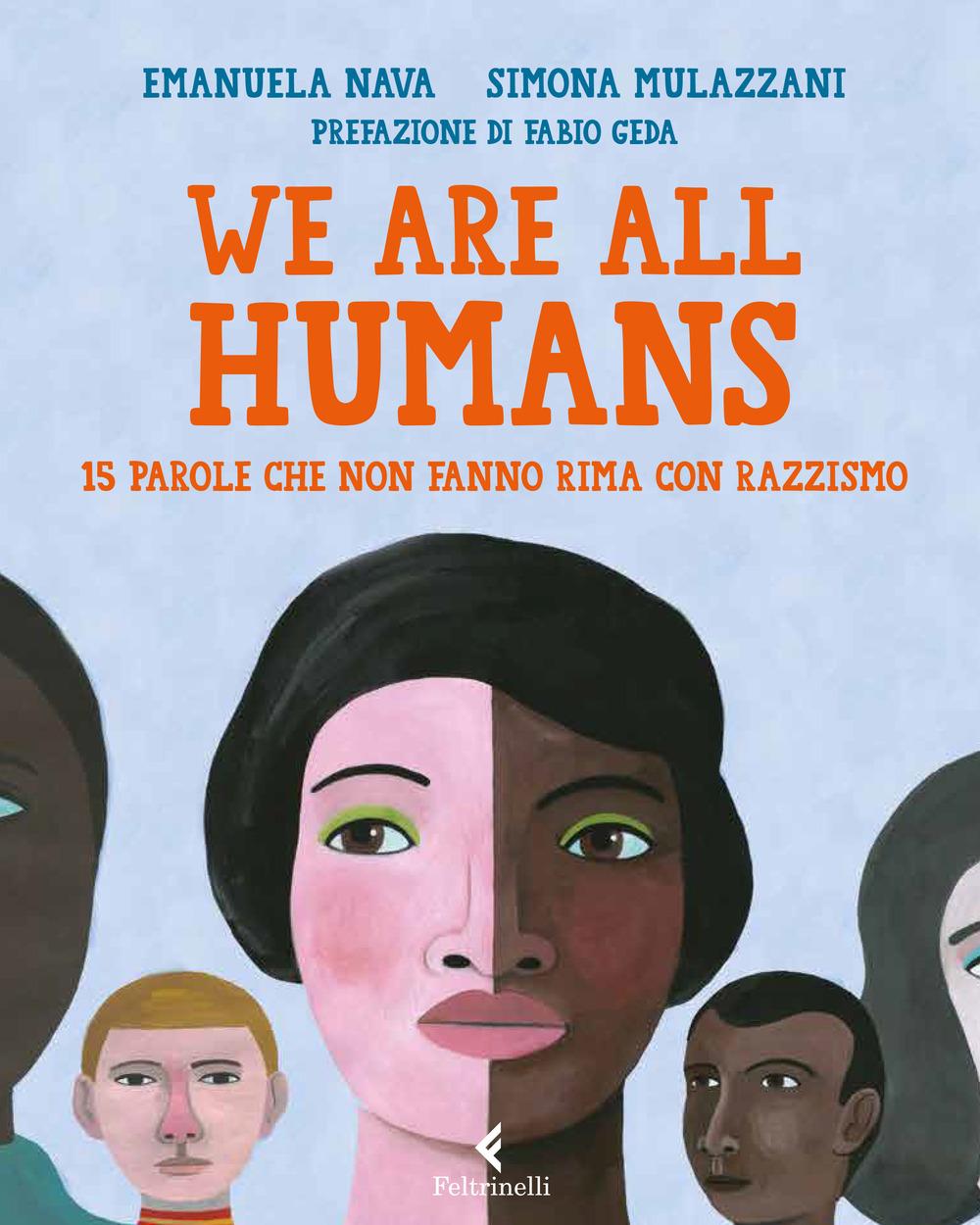 Vorderes Coverbild We are all humans. 15 parole che non fanno rima con razzismo