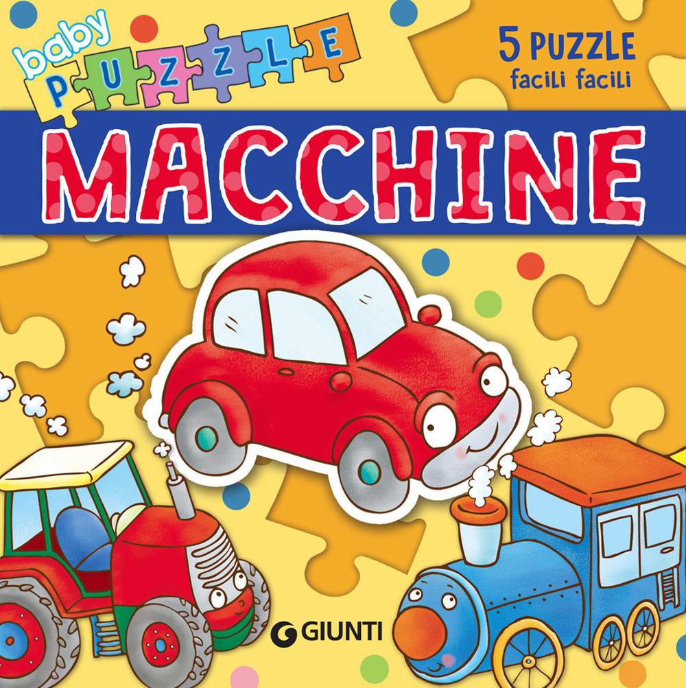 Vorderes Coverbild Macchine. Libro puzzle