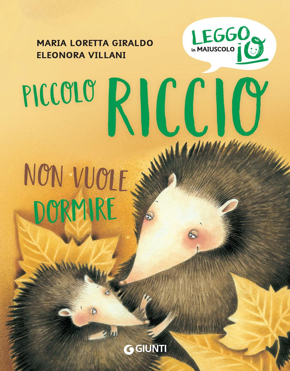 Vorderes Coverbild Piccolo Riccio non vuole dormire
