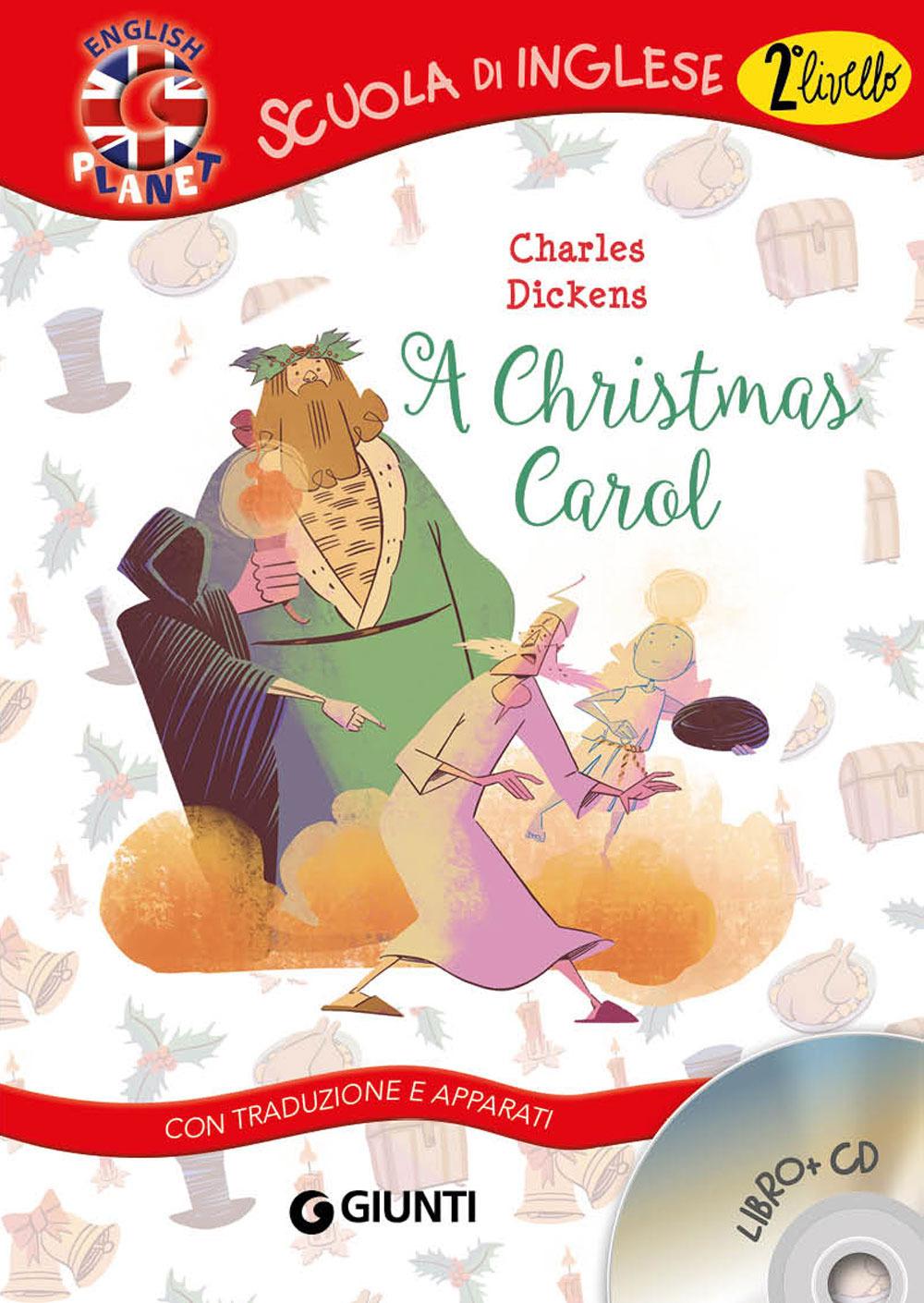 Vorderes Coverbild A Christmas Carol. Con traduzione e apparati