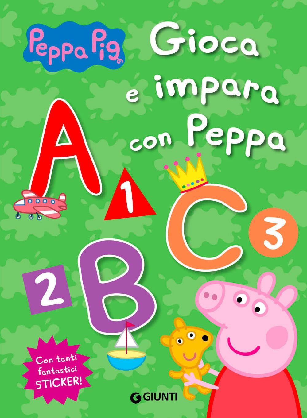 Vorderes Coverbild Gioca e impara con Peppa. Peppa Pig. Con adesivi