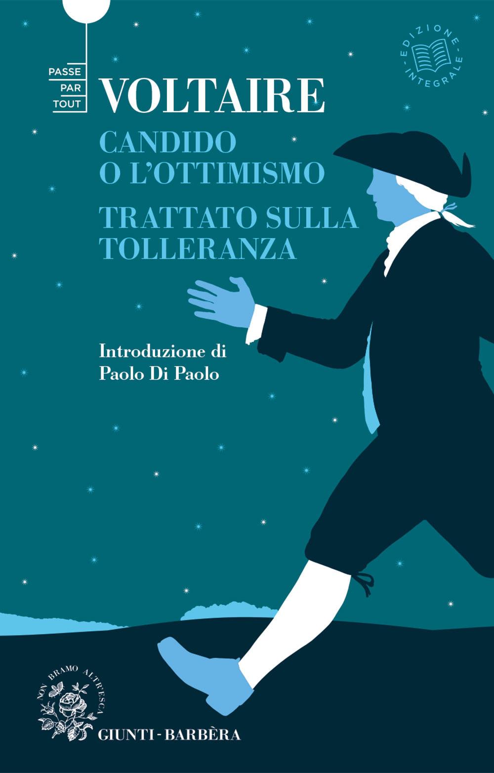 Vorderes Coverbild Candido o l'ottimismo-Trattato sulla tolleranza