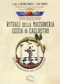 Vorderes Coverbild Rituali della massoneria egizia di Cagliostro. Rito primitivo di Cagliostro