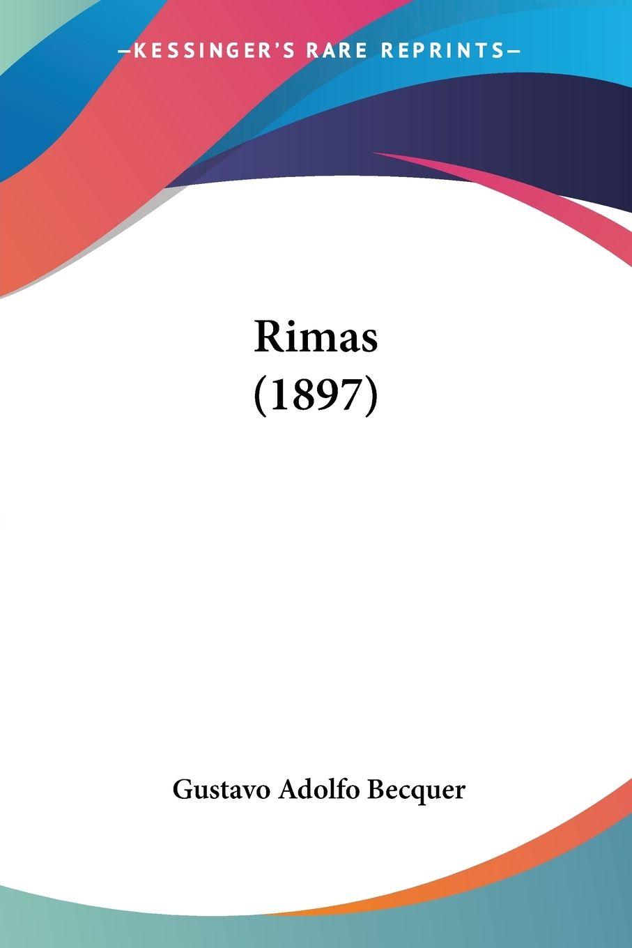 Vorderes Coverbild Rimas (1897)