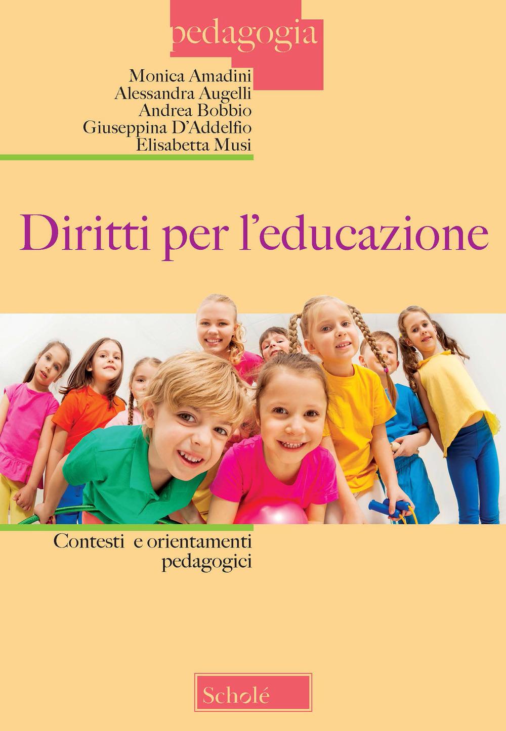 Vorderes Coverbild Diritti per l'educazione. Contesti e orientamenti pedagogici