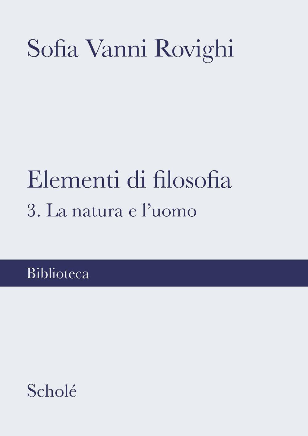 Vorderes Coverbild La natura e l'uomo