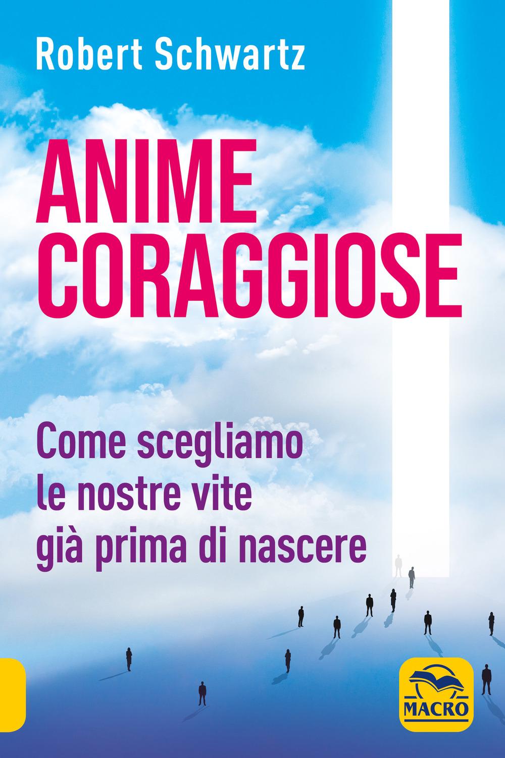 Vorderes Coverbild Anime coraggiose. Come scegliamo le nostre vite già prima di nascere