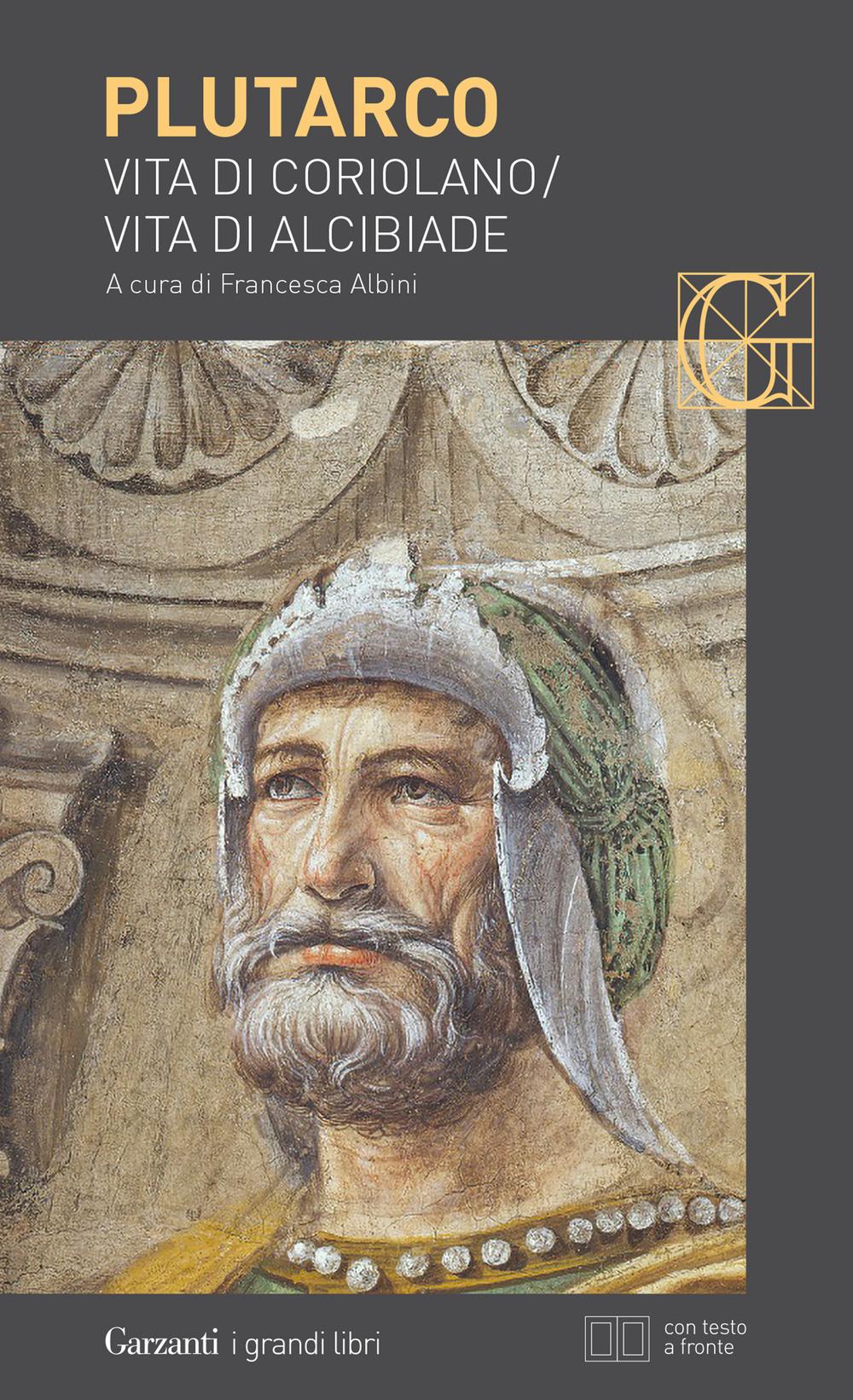 Vorderes Coverbild Vita di Coriolano-Vita di Alcibiade. Testo greco a fronte