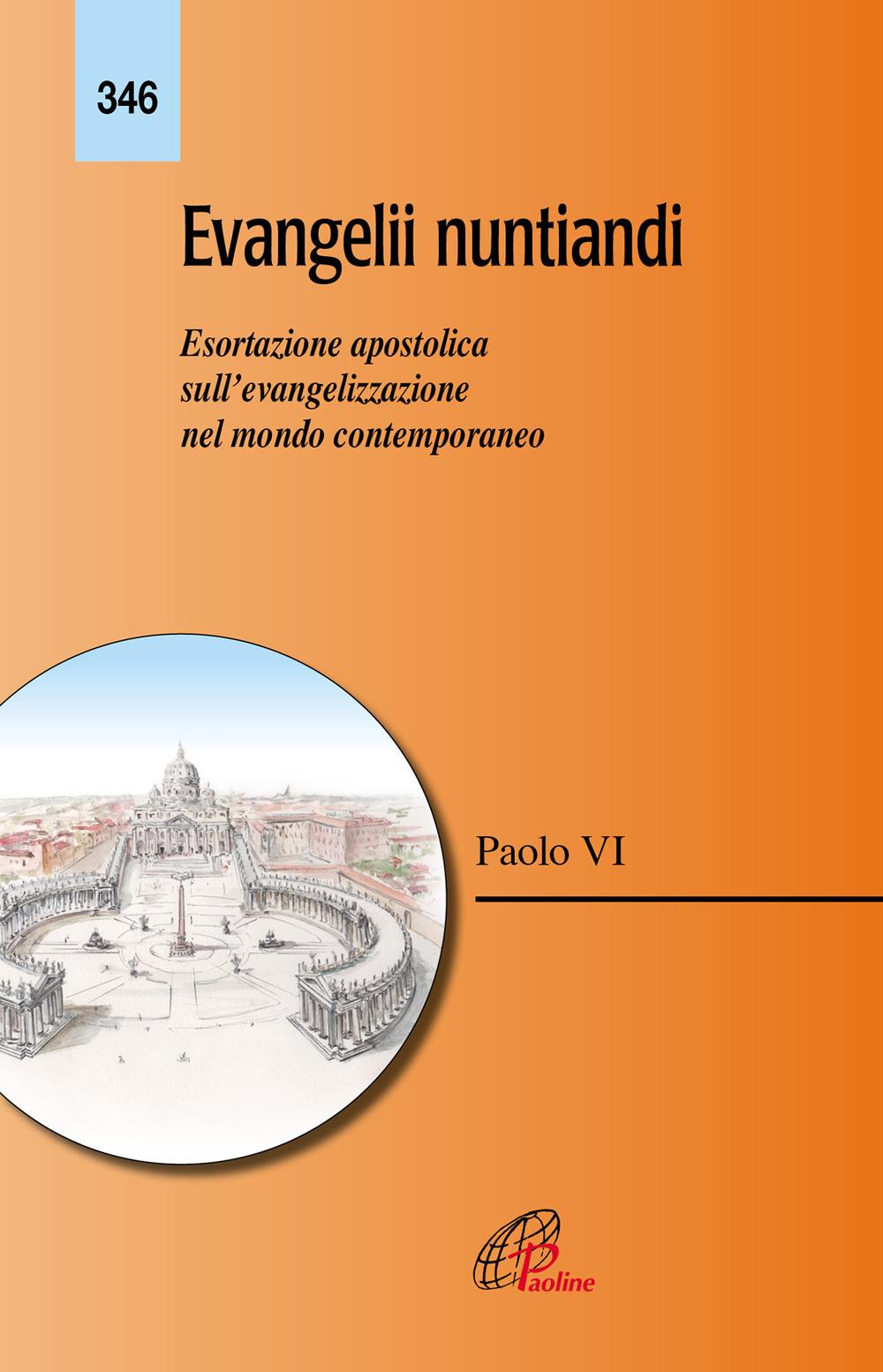 Vorderes Coverbild Evangelii nuntiandi. Esortazione apostolica sull'evangelizzazione nel mondo contemporaneo