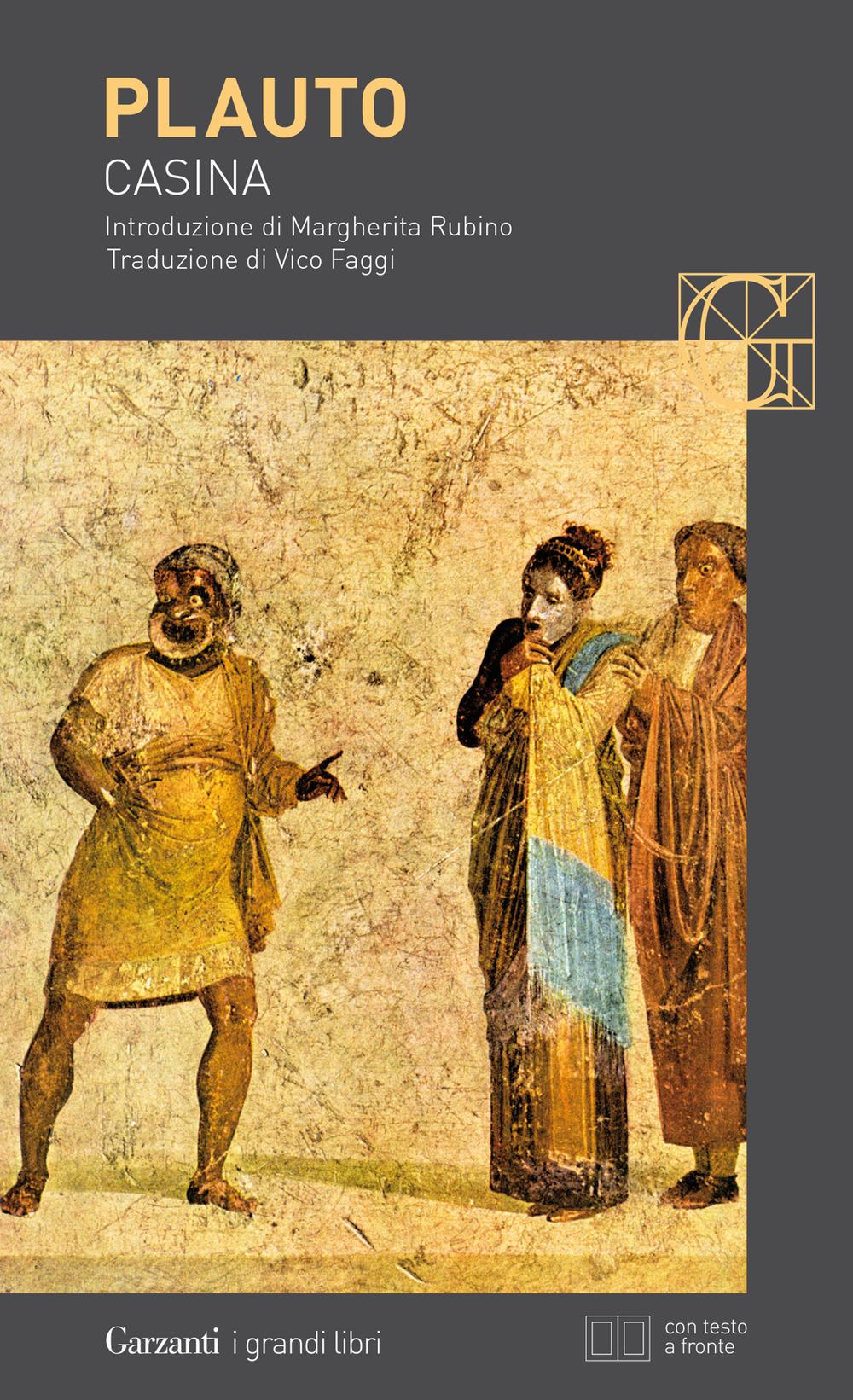 Vorderes Coverbild Casina. Testo latino a fronte