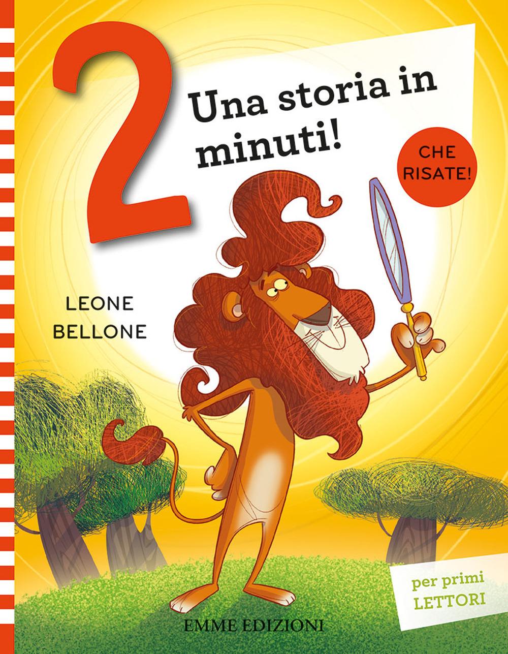 Vorderes Coverbild Leone Bellone. Stampatello maiuscolo