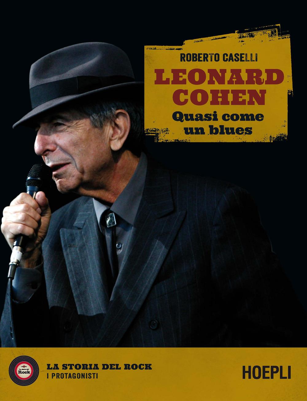 Vorderes Coverbild Leonard Cohen. Quasi come un blues