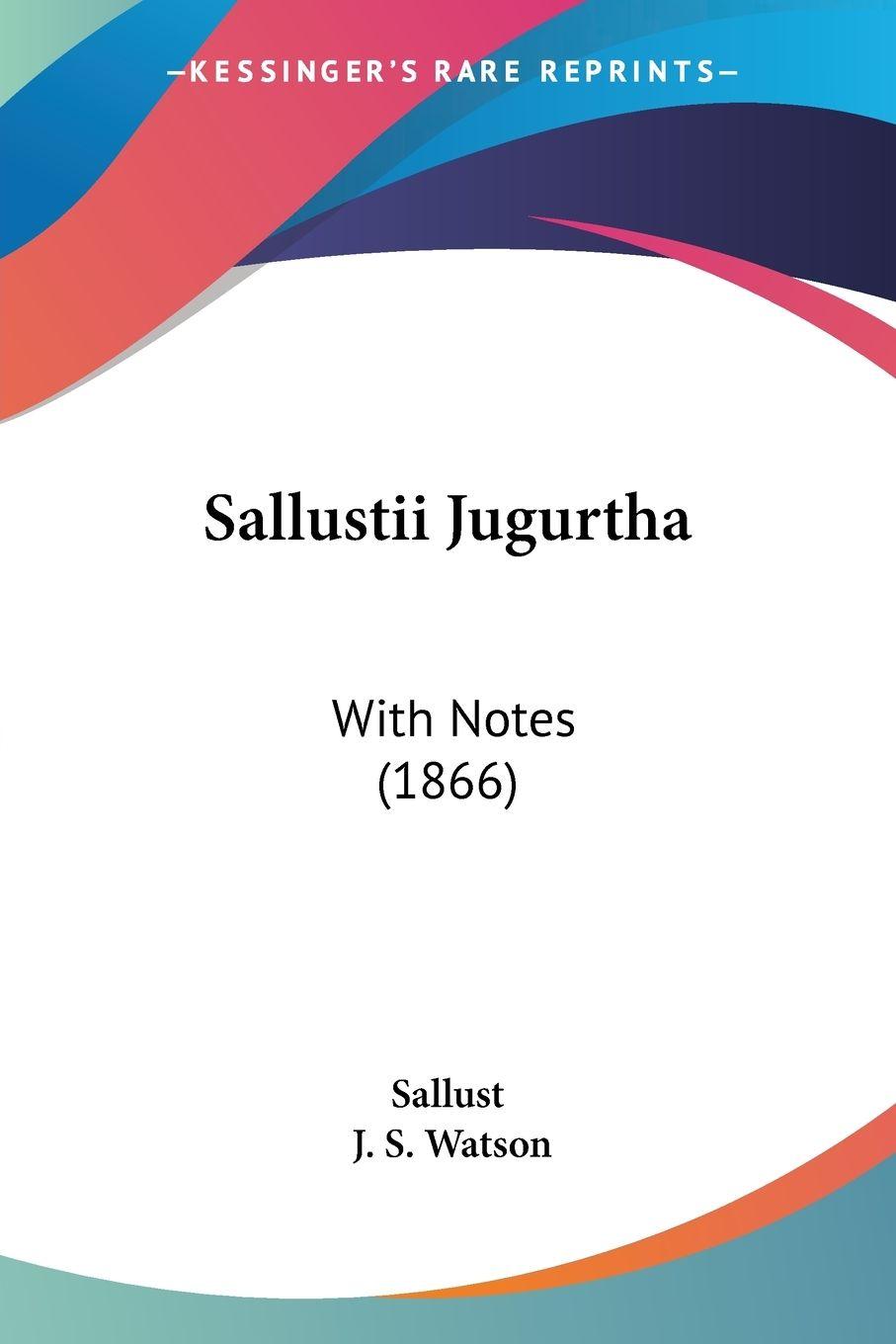 Vorderes Coverbild Sallustii Jugurtha