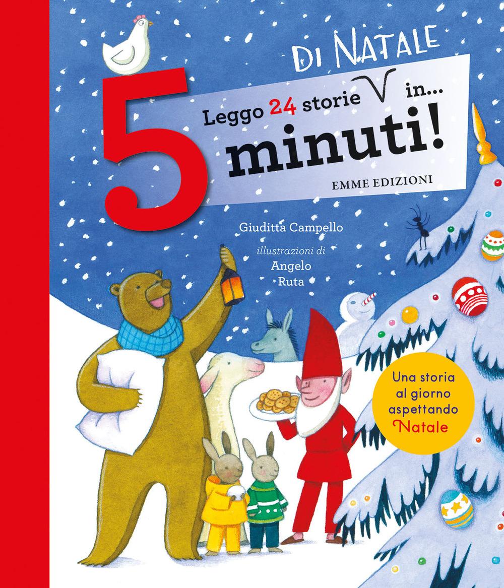 Vorderes Coverbild Leggo 24 storie di Natale in... 5 minuti! Stampatello maiuscolo