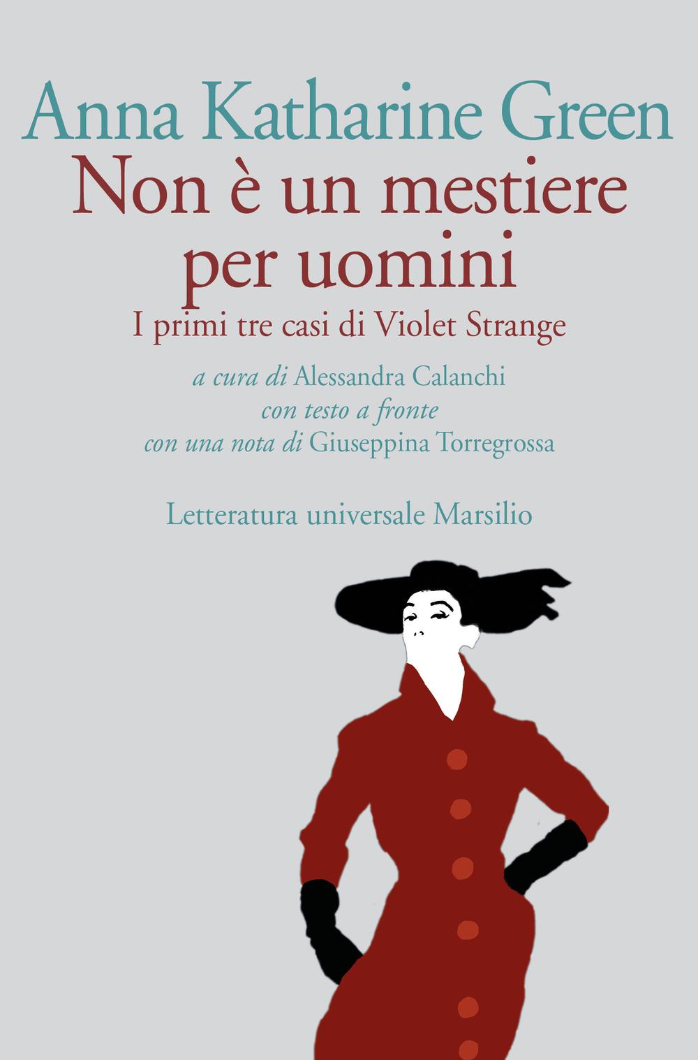 Vorderes Coverbild Non è un mestiere per uomini. I primi tre casi di Violet Strange. Testo inglese a fronte