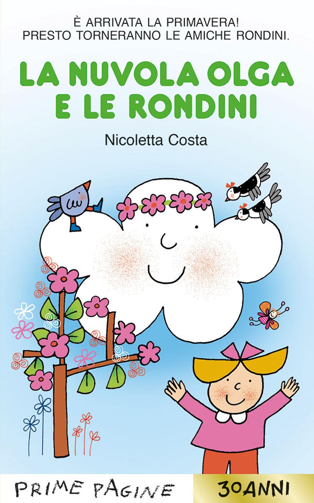 Vorderes Coverbild La nuvola Olga e le rondini. Stampatello maiuscolo