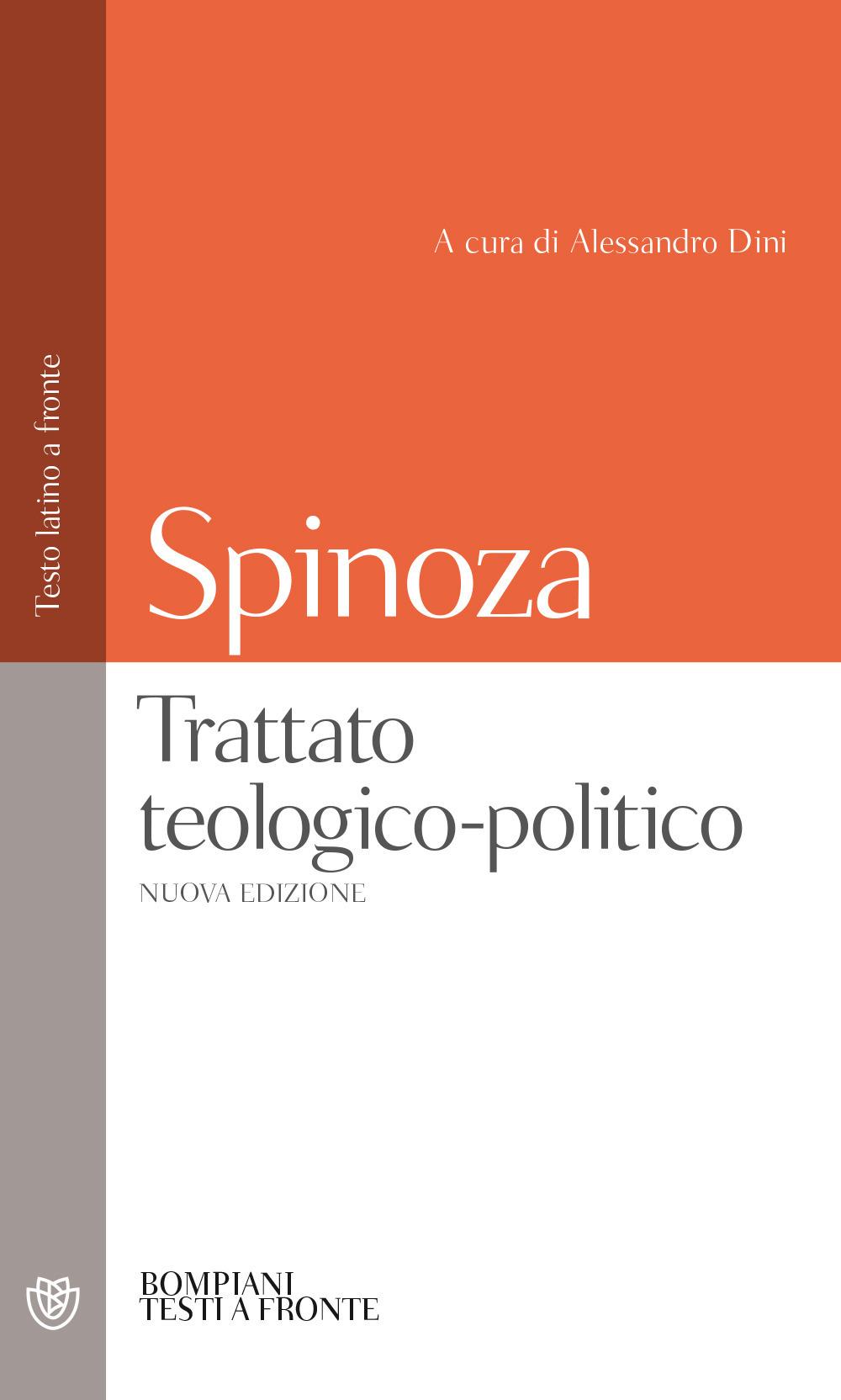 Vorderes Coverbild Trattato teologico-politico. Testo latino a fronte