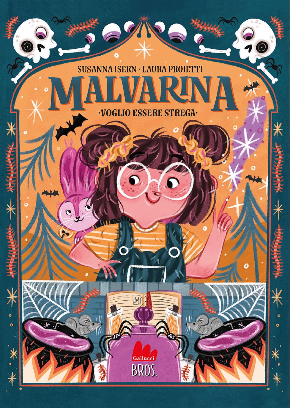 Vorderes Coverbild Voglio essere strega. Malvarina
