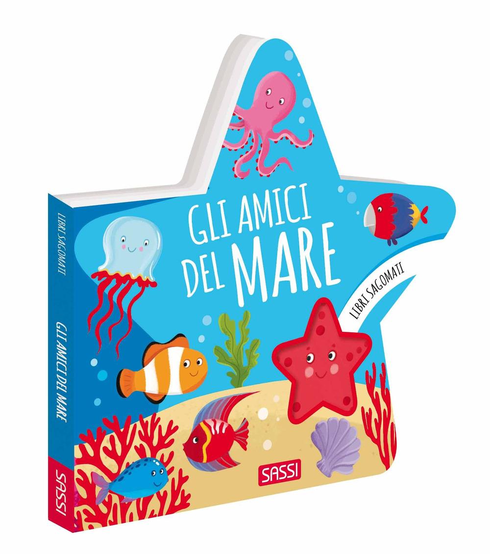 Vorderes Coverbild Gli amici del mare. Libri sagomati