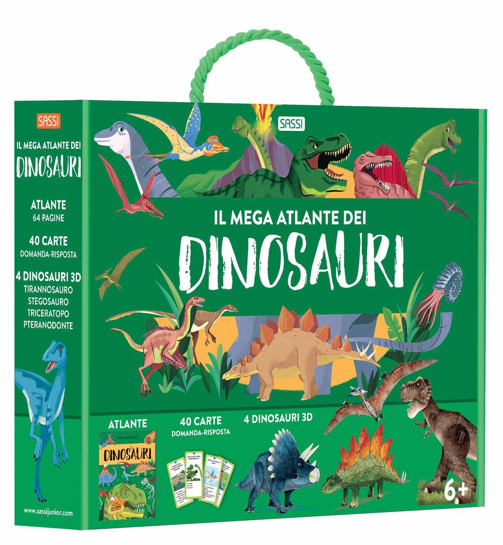 Vorderes Coverbild Il mega atlante dei dinosauri