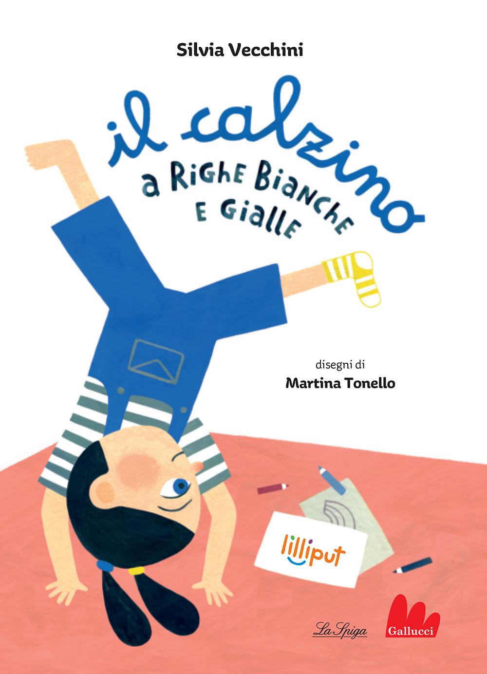 Vorderes Coverbild Il calzino a righe bianche e gialle