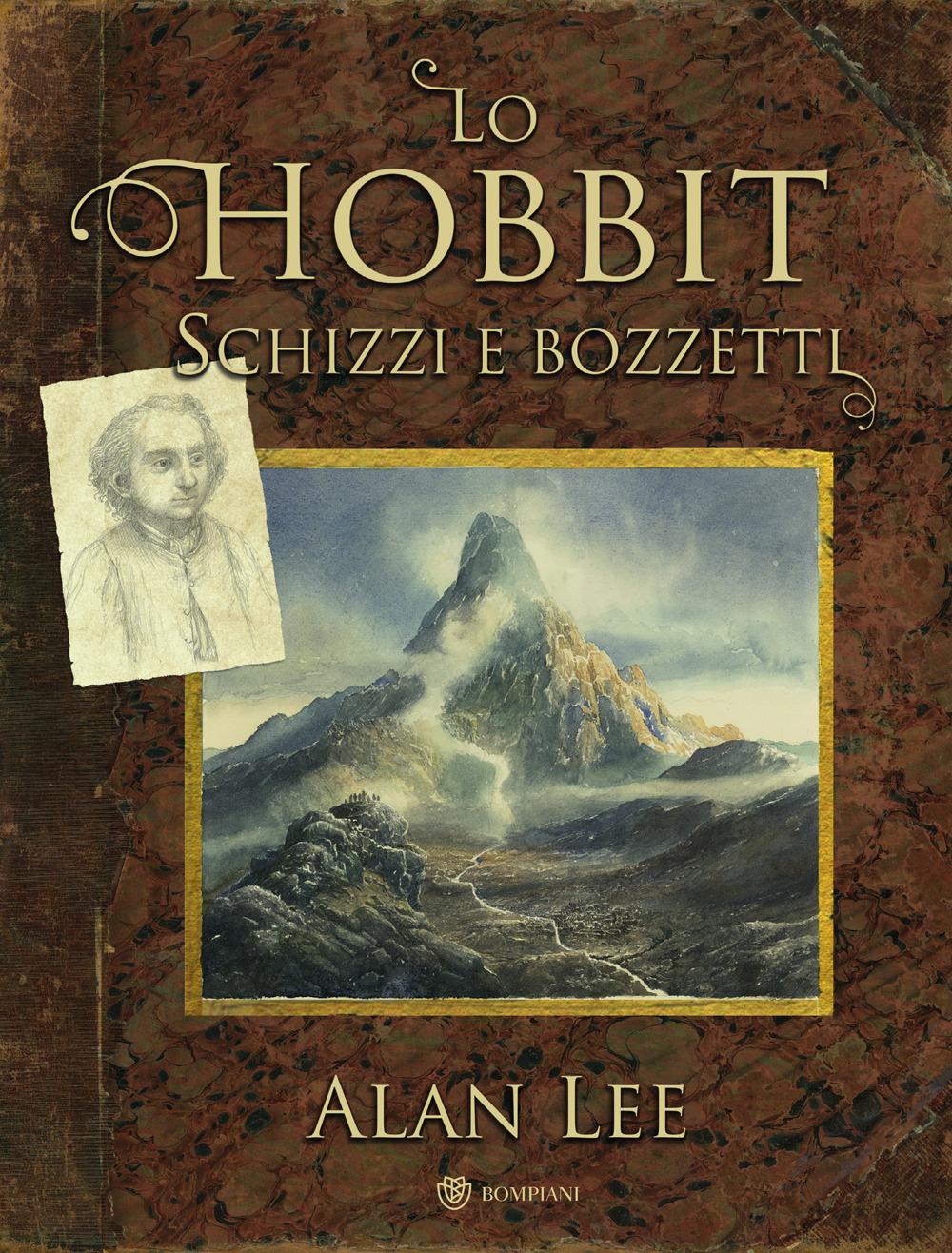 Vorderes Coverbild Lo Hobbit. Schizzi e bozzetti