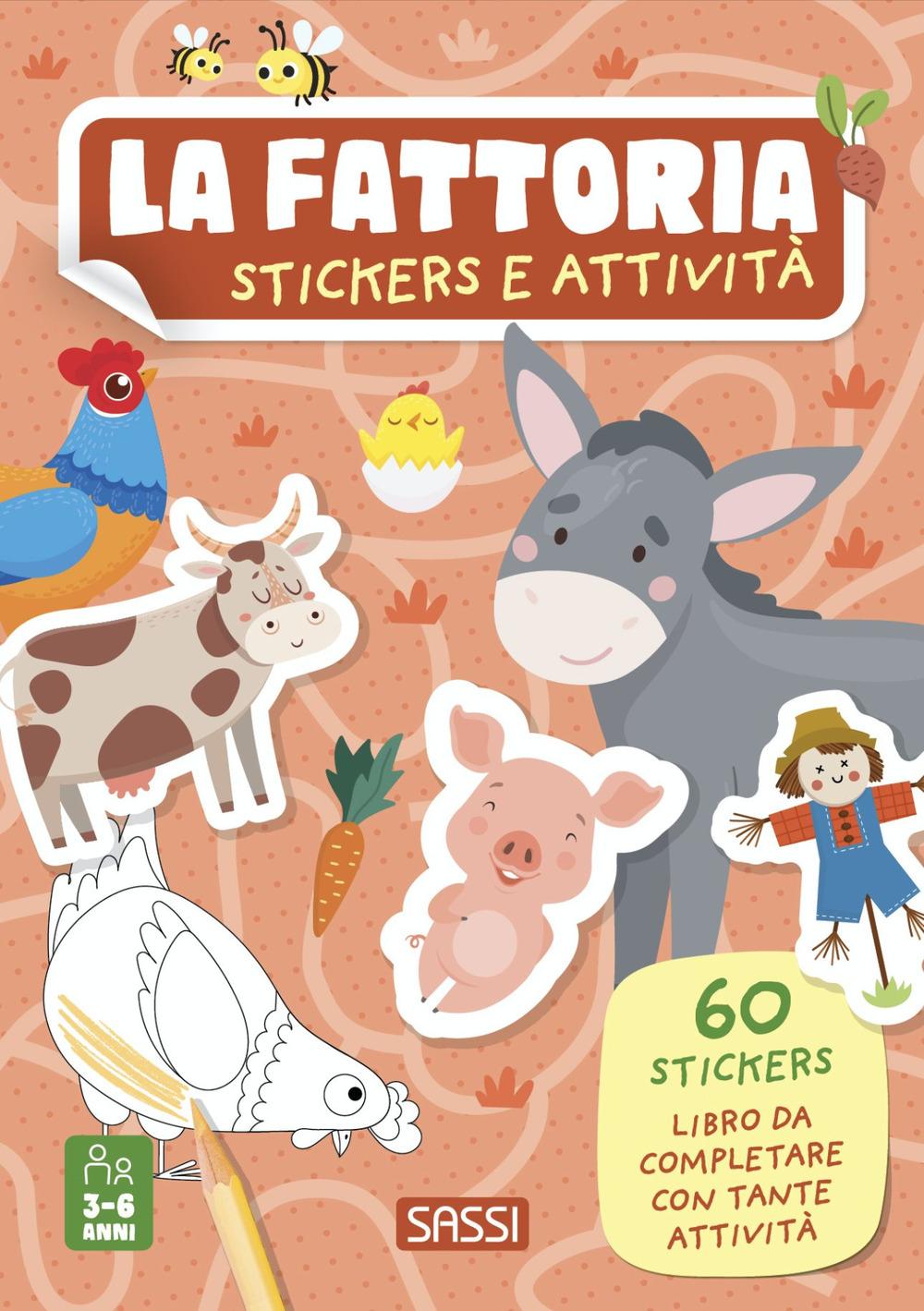 Vorderes Coverbild La fattoria. Stickers e attività