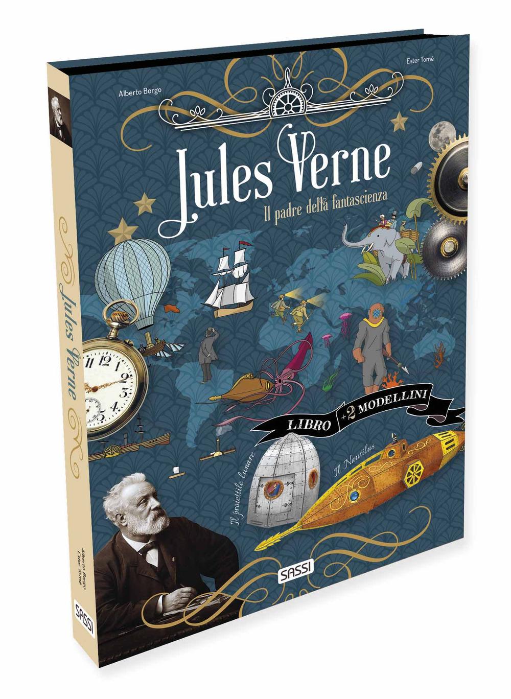 Vorderes Coverbild Jules Verne. Il padre della fantascienza. Scienziati e inventori