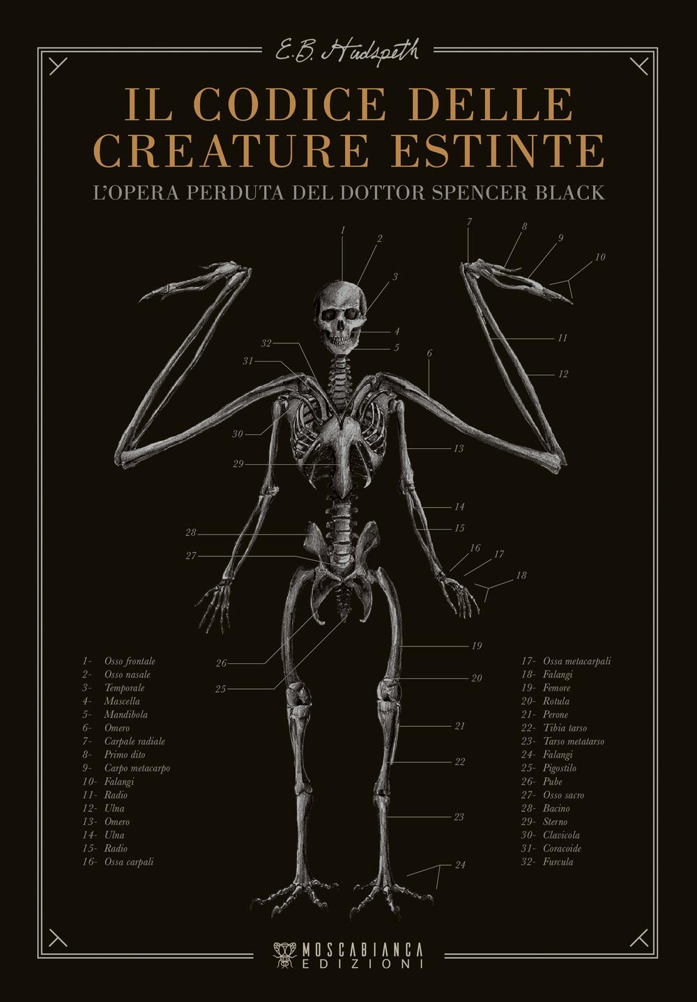 Vorderes Coverbild Il codice delle creature estinte. L'opera perduta del dottor Spencer Black