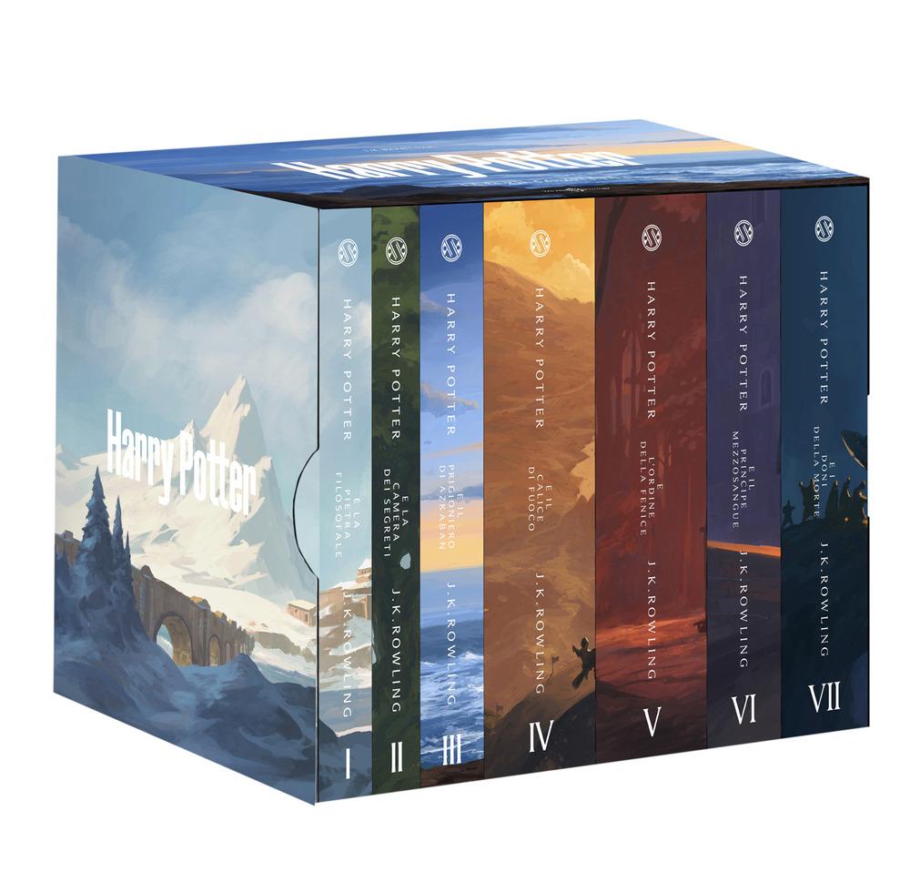 Vorderes Coverbild Harry Potter. La serie completa. Ediz. copertine De Lucchi
